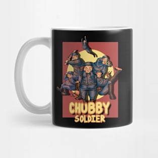 Chubby soldier Mug